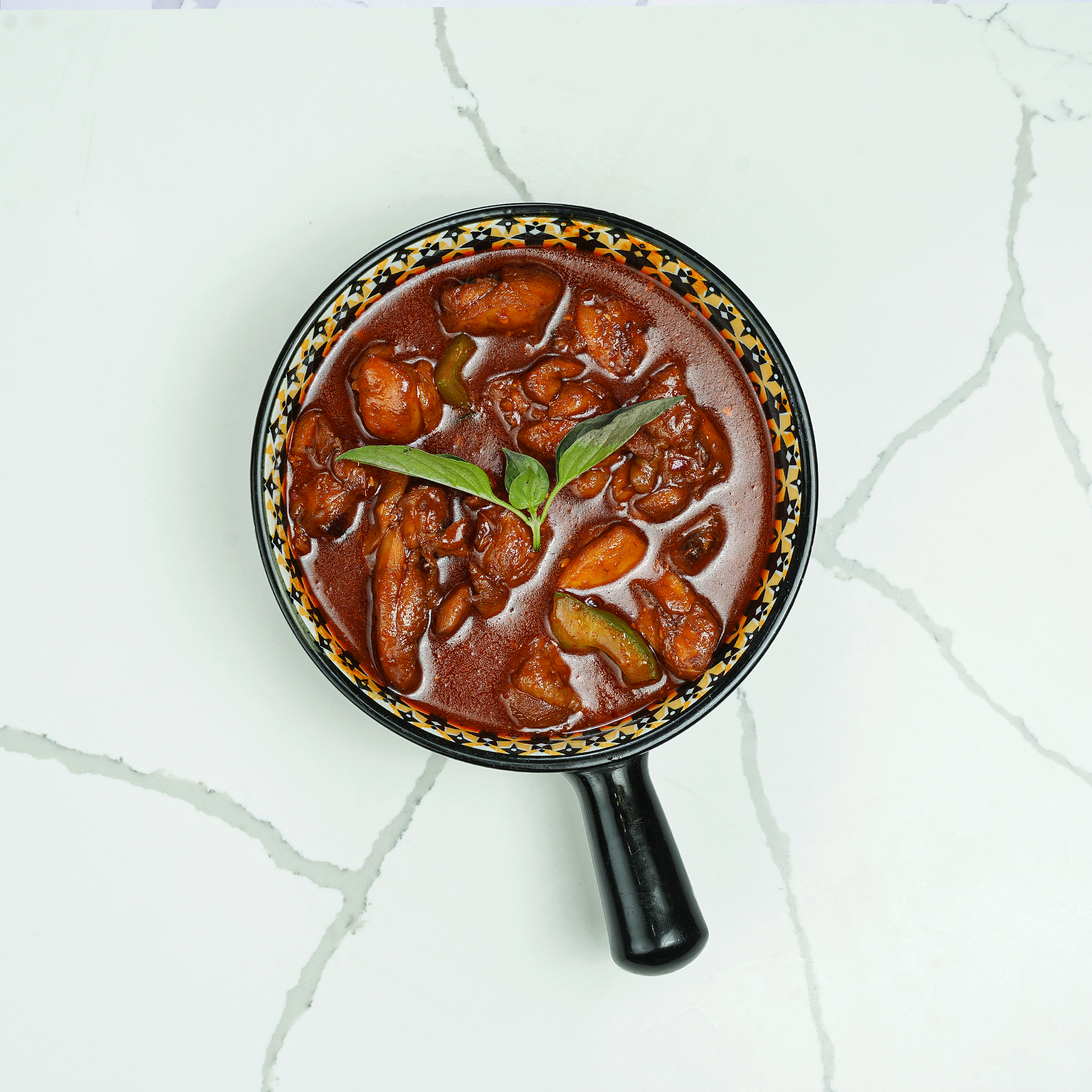 Chicken with Red Curry Sauce